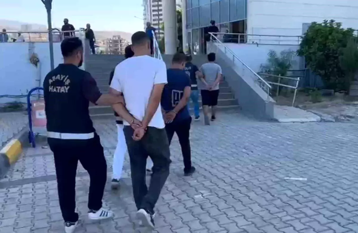 Hatay'da Aranan 5 Şahıs Yakalandı