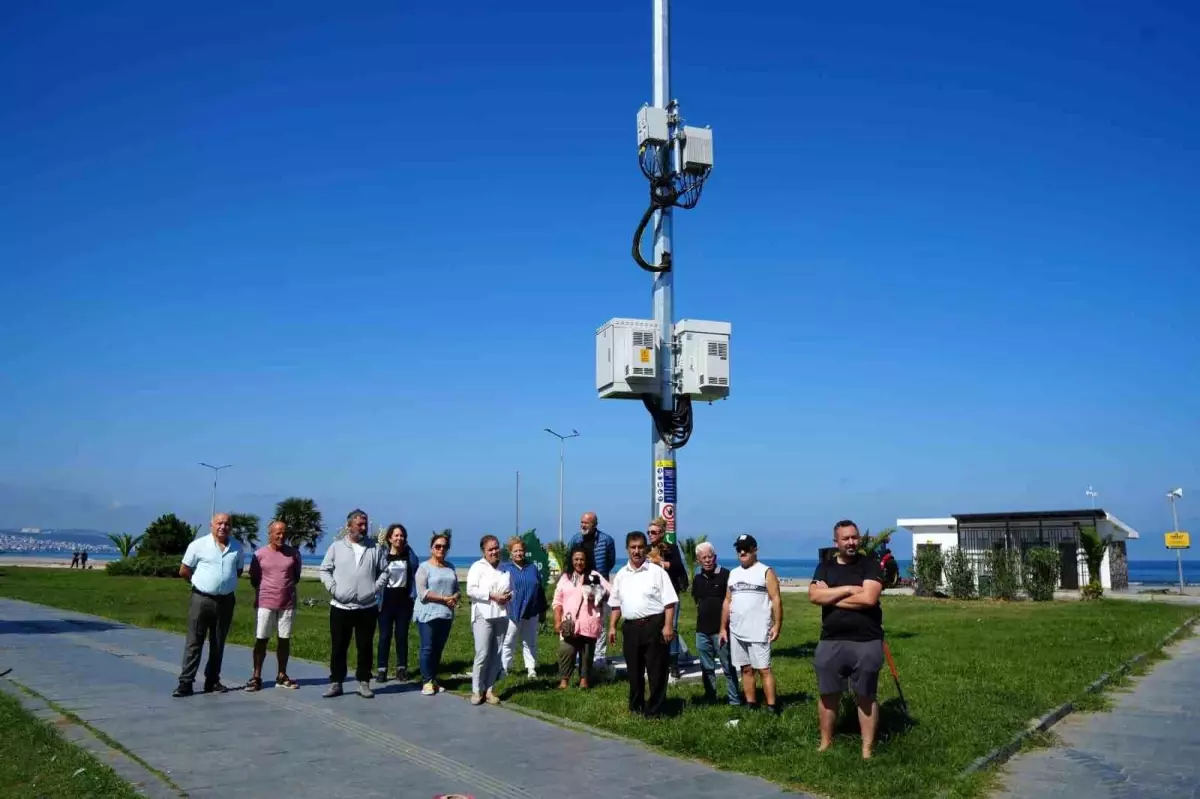 Samsun'da Mahalle Sakinleri Baz İstasyonunun Taşınmasını İstiyor