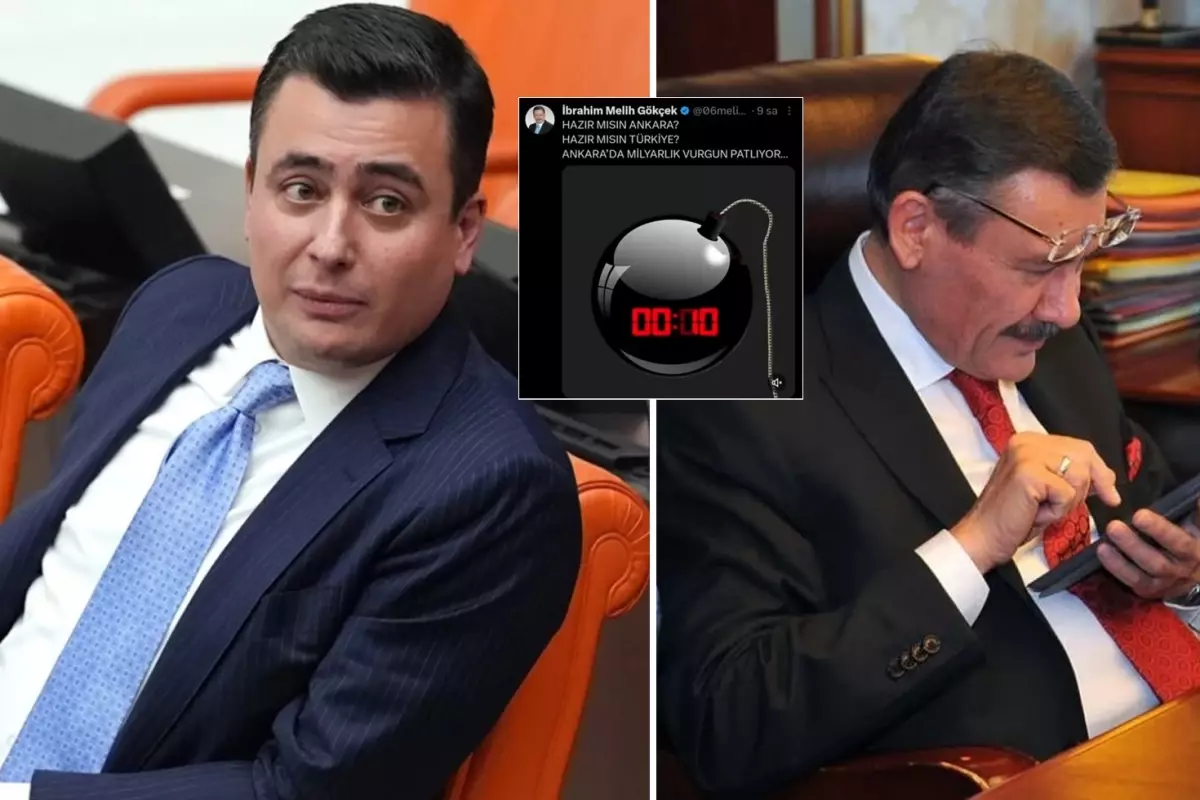 Melih Gökçek'in 'Saatli bomba' paylaşımını oğlu böyle savundu: Babam onu kast etti
