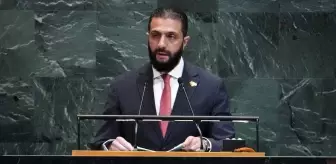 Şara'dan BM kürsüsünde tarihi çağrı: Suriye'ye yönelik yaptırımlar kaldırılmalı
