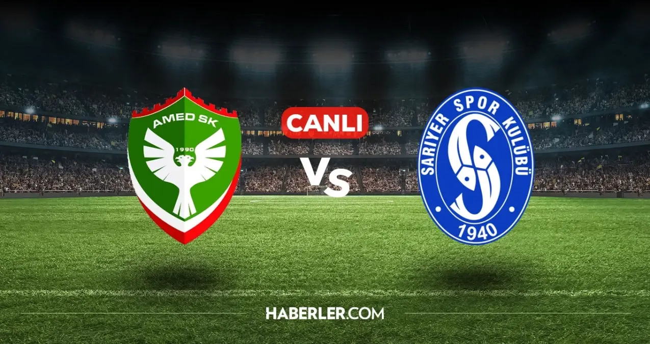 Amedspor Sarıyer CANLI nereden izlenir? Amedspor Sarıyer maçı hangi kanalda, nasıl izlenir?