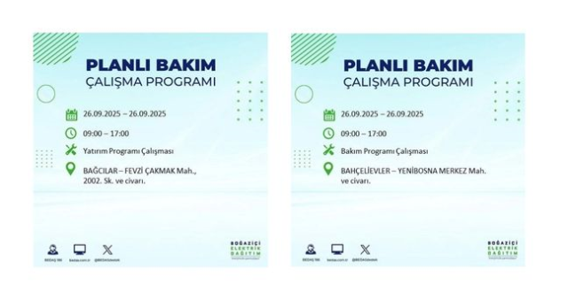 BEDAŞ duyurdu: İstanbul'da hangi ilçelerde elektrikler kesilecek? 25 ilçede elektrik kesintisi!