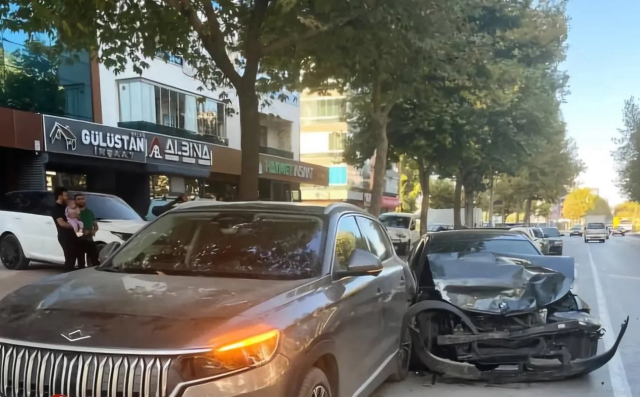BMW crashed into Togg! See what happened