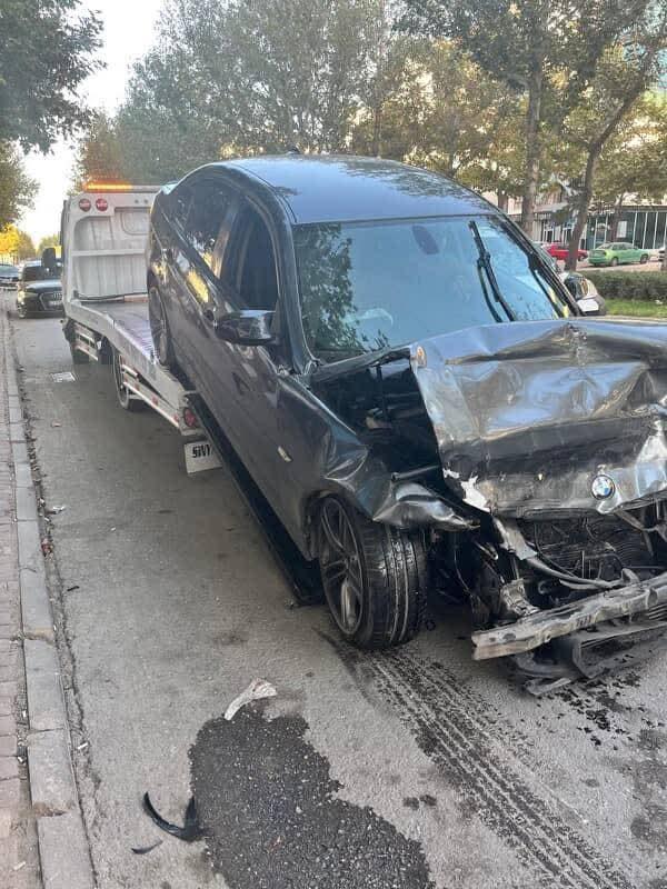 BMW crashed into Togg! See what happened