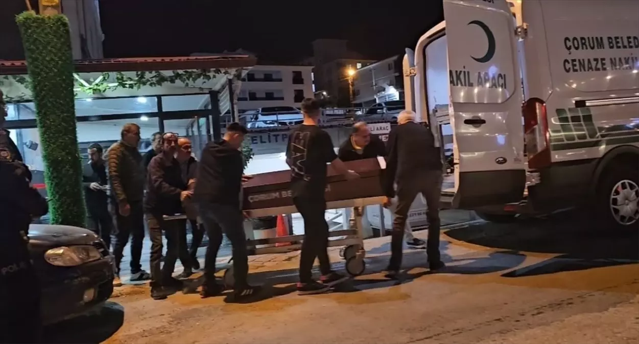 Çorum'da silahlı kavga: 1 kişi hayatını kaybetti