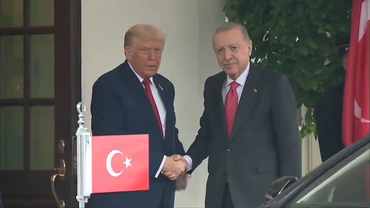 Cumhurbaşkanı Erdoğan, Beyaz Saray'da