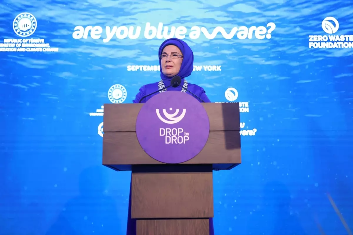 Emine Erdoğan'dan New York'taki sergi açılışına damga vuran Gazze çıkışı