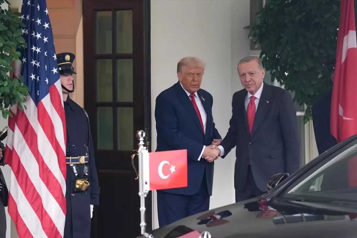 Erdoğan 6 yıl sonra Beyaz Saray'da! Trump kapıda karşıladı, işte tüm detaylar