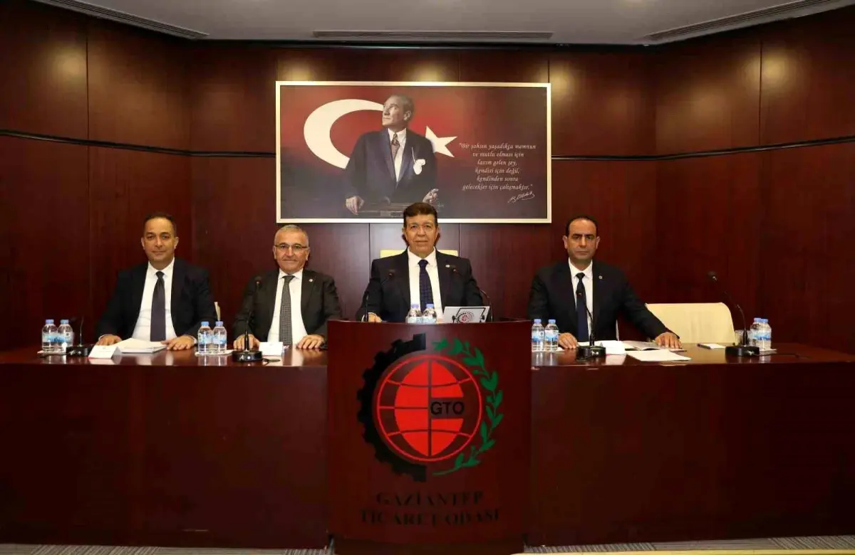 Gaziantep Ticaret Odası Eylül Toplantısı: Fidan Kampanyası ve Ekonomik Değerlendirmeler