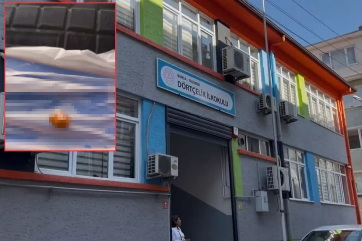 Kan donduran olay! Minik öğrencinin parmağı koptu, öğretmen derse devam etti