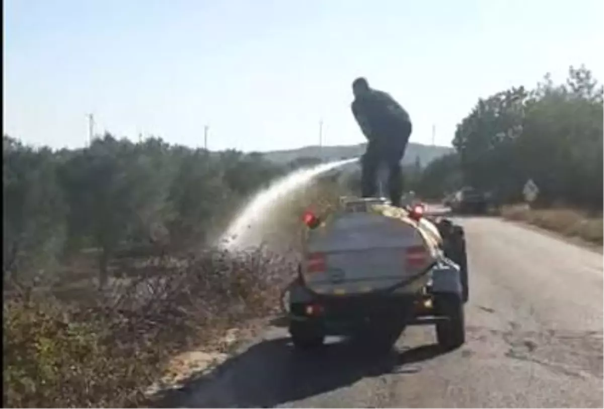 Karakurt Mahallesi'nde Motosiklet Yangını Korku Dolan Anlar Yaşattı