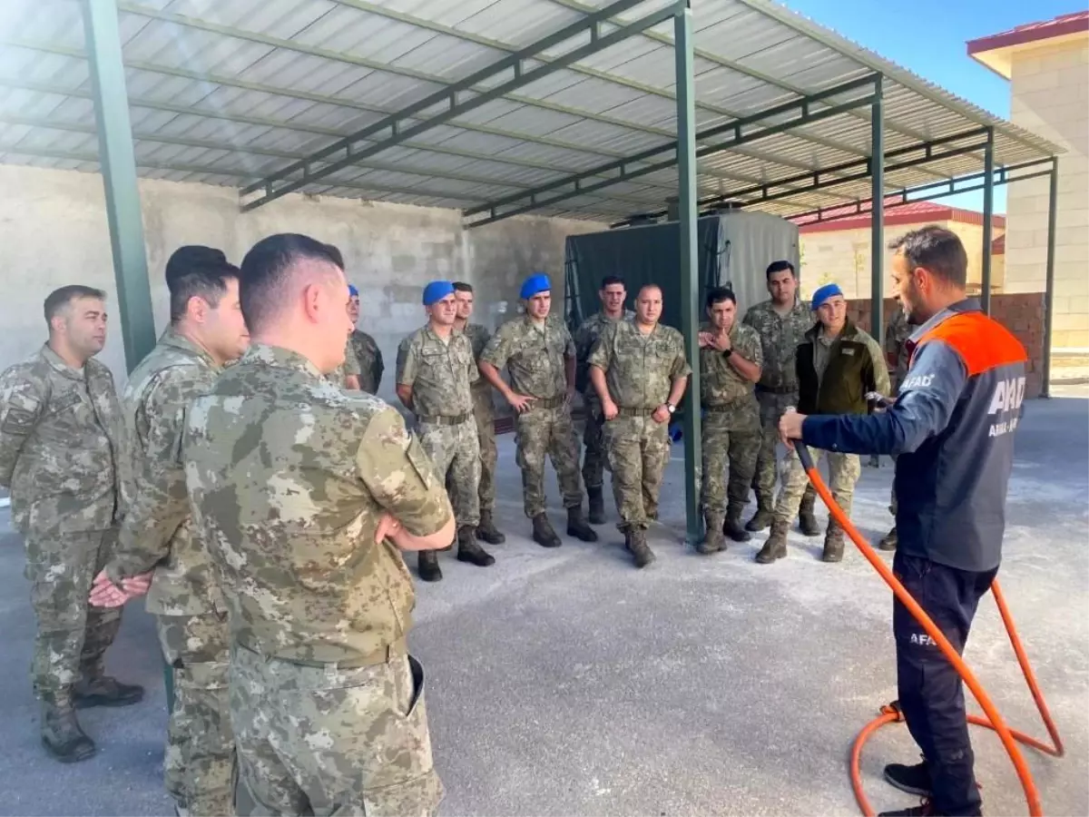 Bayburt'ta Enkazda Arama ve Kurtarma Eğitimi Tamamlandı