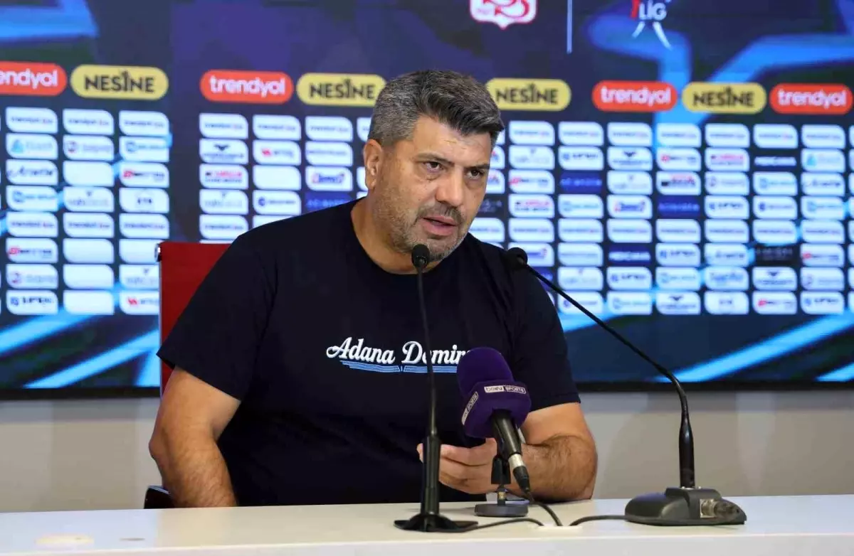 Adana Demirspor Teknik Direktörü Koray Palaz: 'Hak Eden Kazandı'