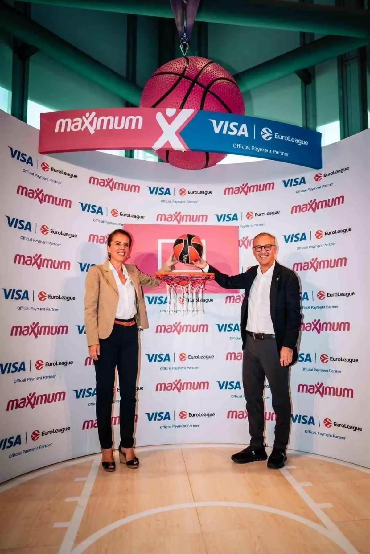 Maximum Kart, EuroLeague'in Resmi Ödeme Partneri Visa ile İş Birliği Yaptı