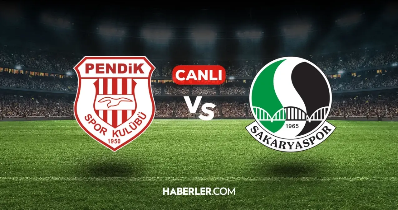 Pendikspor Sakaryaspor CANLI nereden izlenir? Pendikspor Sakaryaspor maçı hangi kanalda, nasıl izlenir?