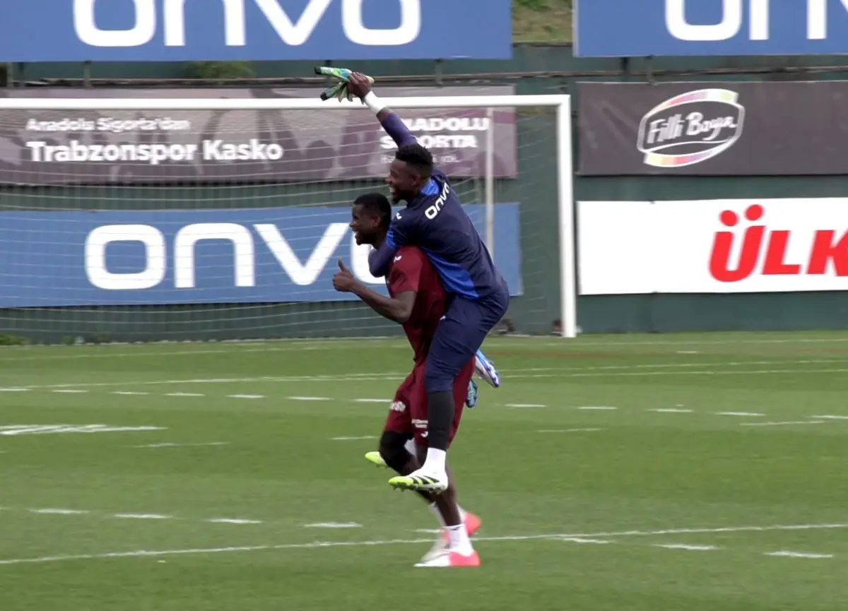 Trabzonspor, Fatih Karagümrük Maçı Hazırlıklarını Sürdürüyor