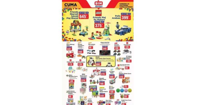 26 Eylül BİM kataloğu 2025: BİM'de bu Cuma hangi ürünler indirimde? BİM aktüel ürünler kataloğunda bu hafta neler var? LEGO raflarda! 26 Eylül BİM kataloğu 2025: BİM'de bu Cuma hangi ürünler indirimde? BİM aktüel ürünler kataloğunda bu hafta neler var? LEGO raflarda!