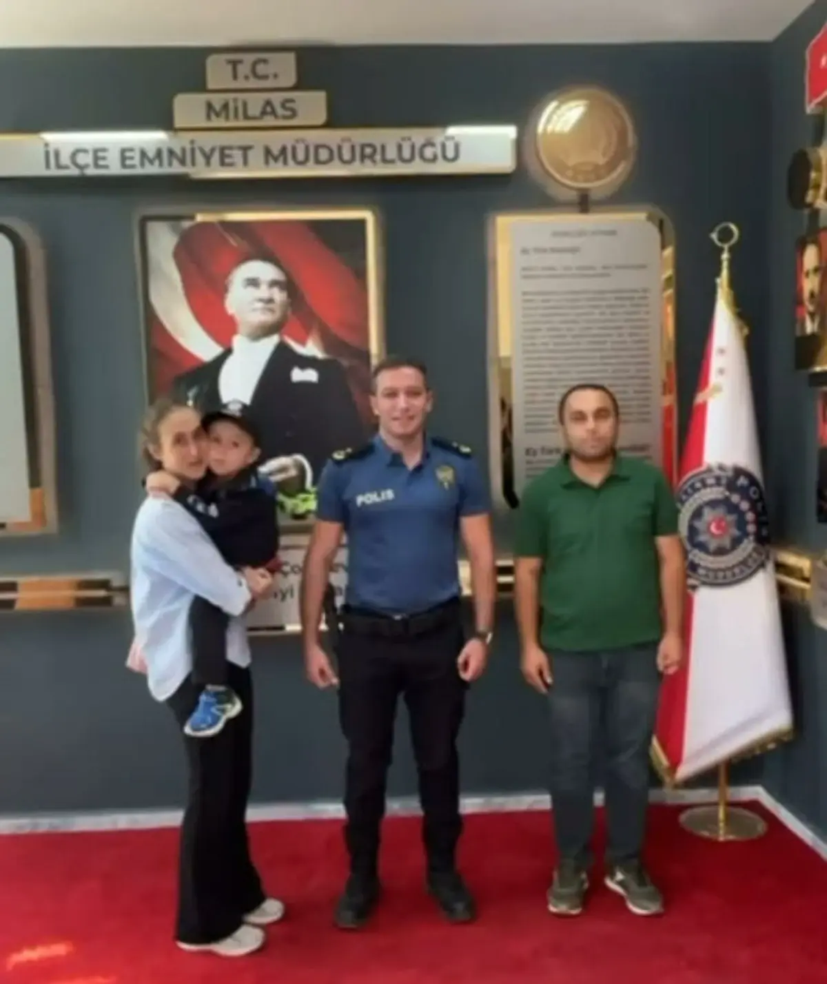 DMD Hastası Göktuğ'un Polis Olma Hayali Gerçekleşti