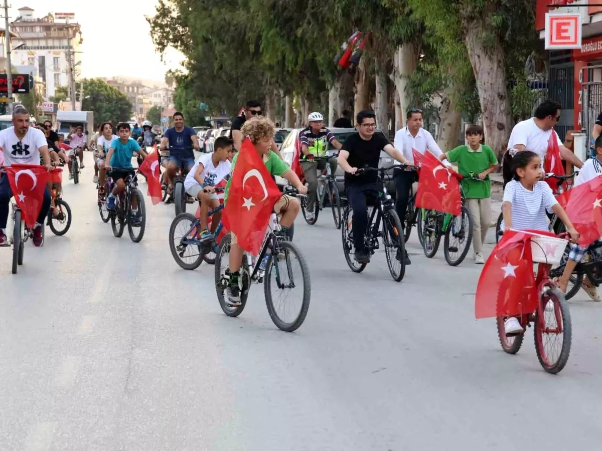 Arsuz'da Avrupa Spor Haftası Kapsamında Bisiklet Turu Düzenlendi