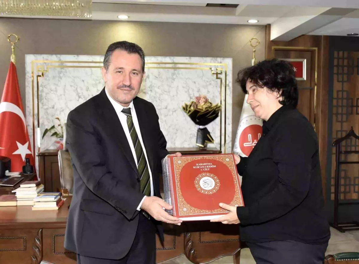 Körler Derneği Başkanı Çiler Kocaman, İl Müftüsü ile Görüşme Gerçekleştirdi