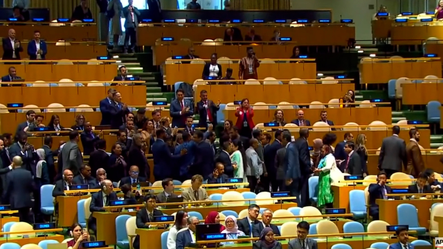 Protest against Netanyahu at the UN! Participants left the hall