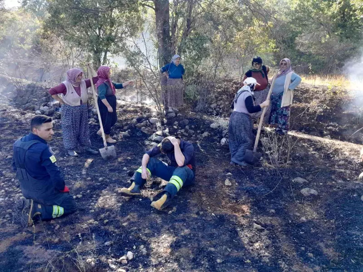 Konya'da Kuru Otluk Alanda Yangın Kontrol Altına Alındı