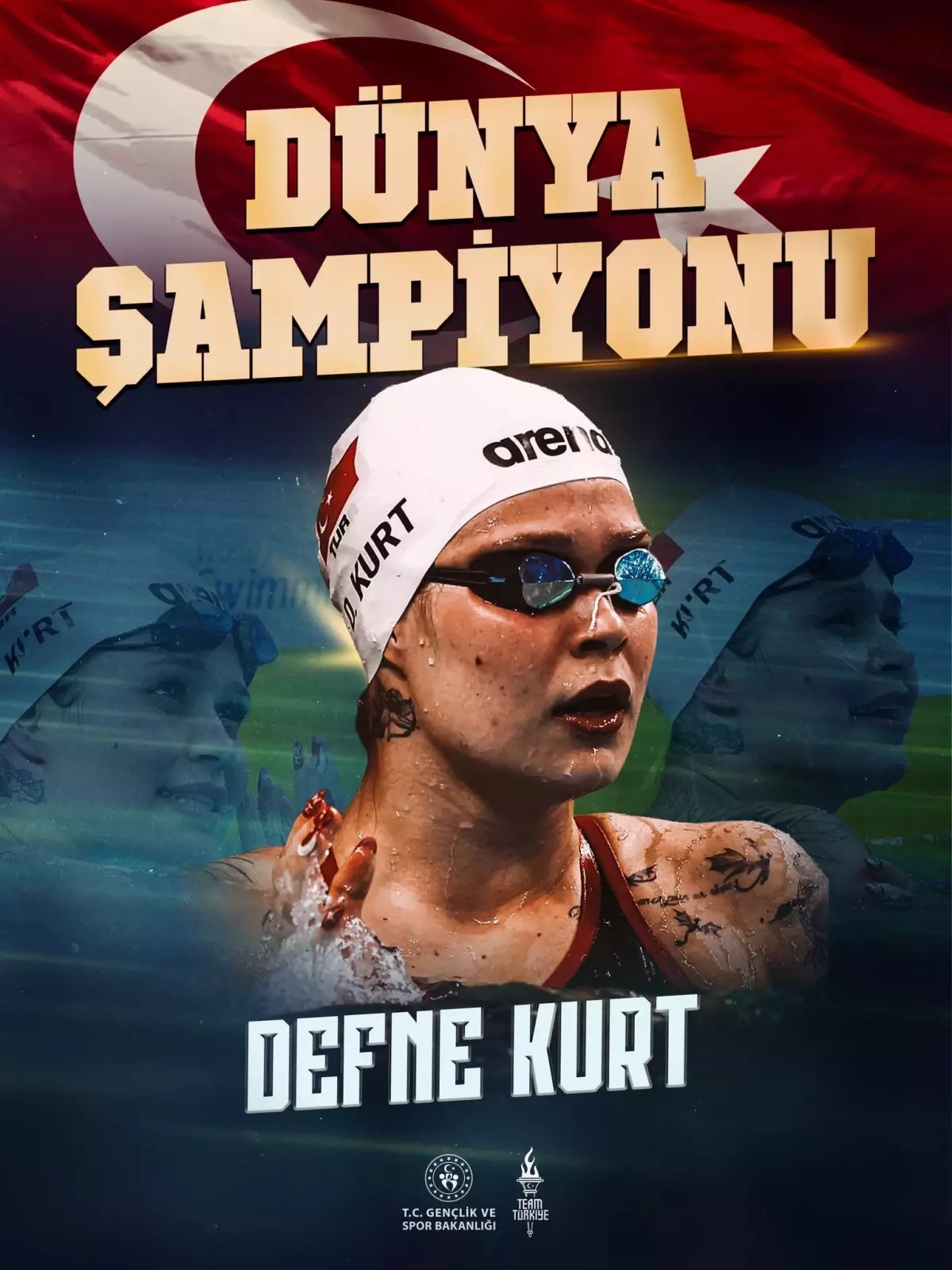 Defne Kurt, Dünya Şampiyonasında Dördüncü Altın Madalyasını Kazandı