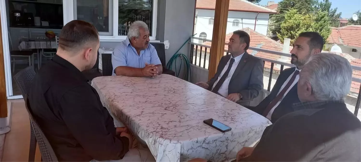 Emirdağ Müftüsü Eker'den Kıbrıs Gazisi Ali Yüksel'e ziyaret