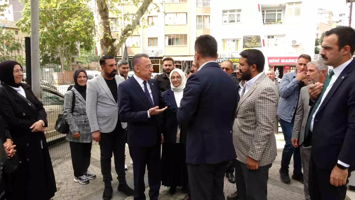 Fuat Oktay, Türkiye Yüzyılı Çalışmaları Kapsamında Sancaktepe'de Vatandaşlarla Buluştu
