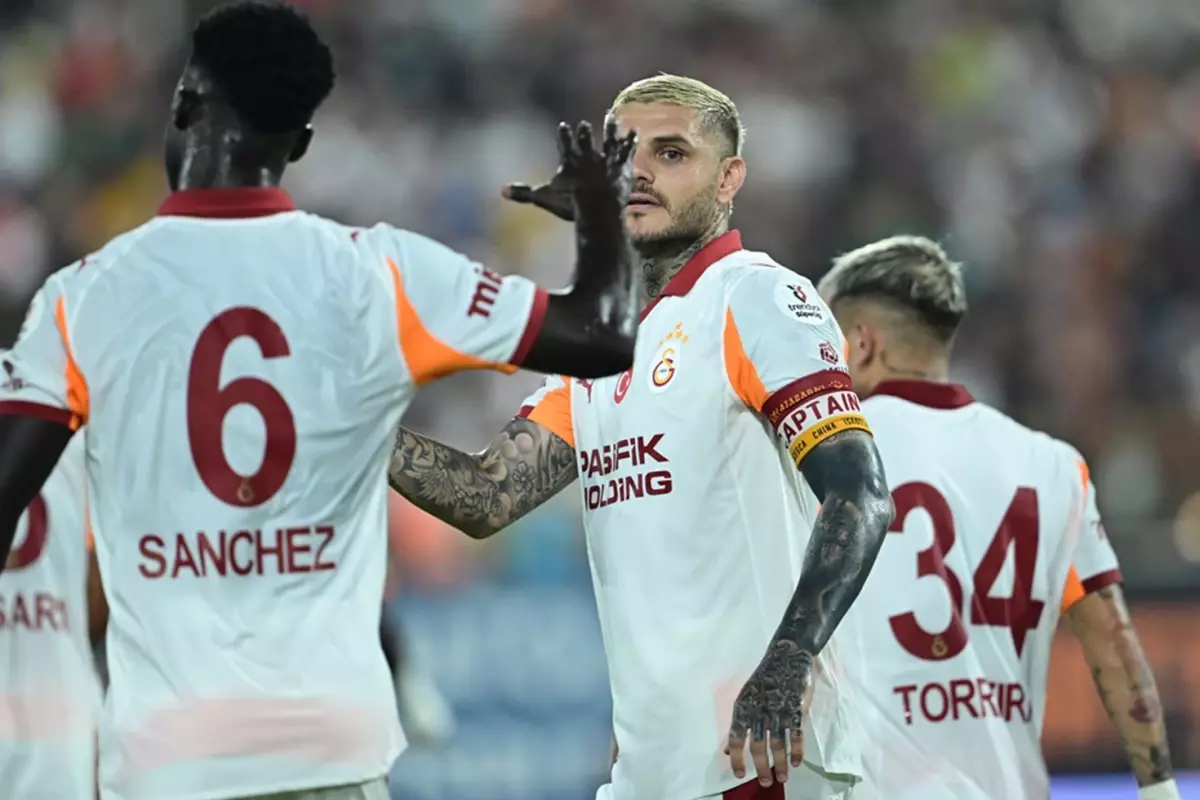 Galatasaray, Icardi'nin tek golüyle ligde 7'de 7 yaptı