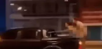 Hareket halindeki kamyonetin arkasında ilişkiye girdiler