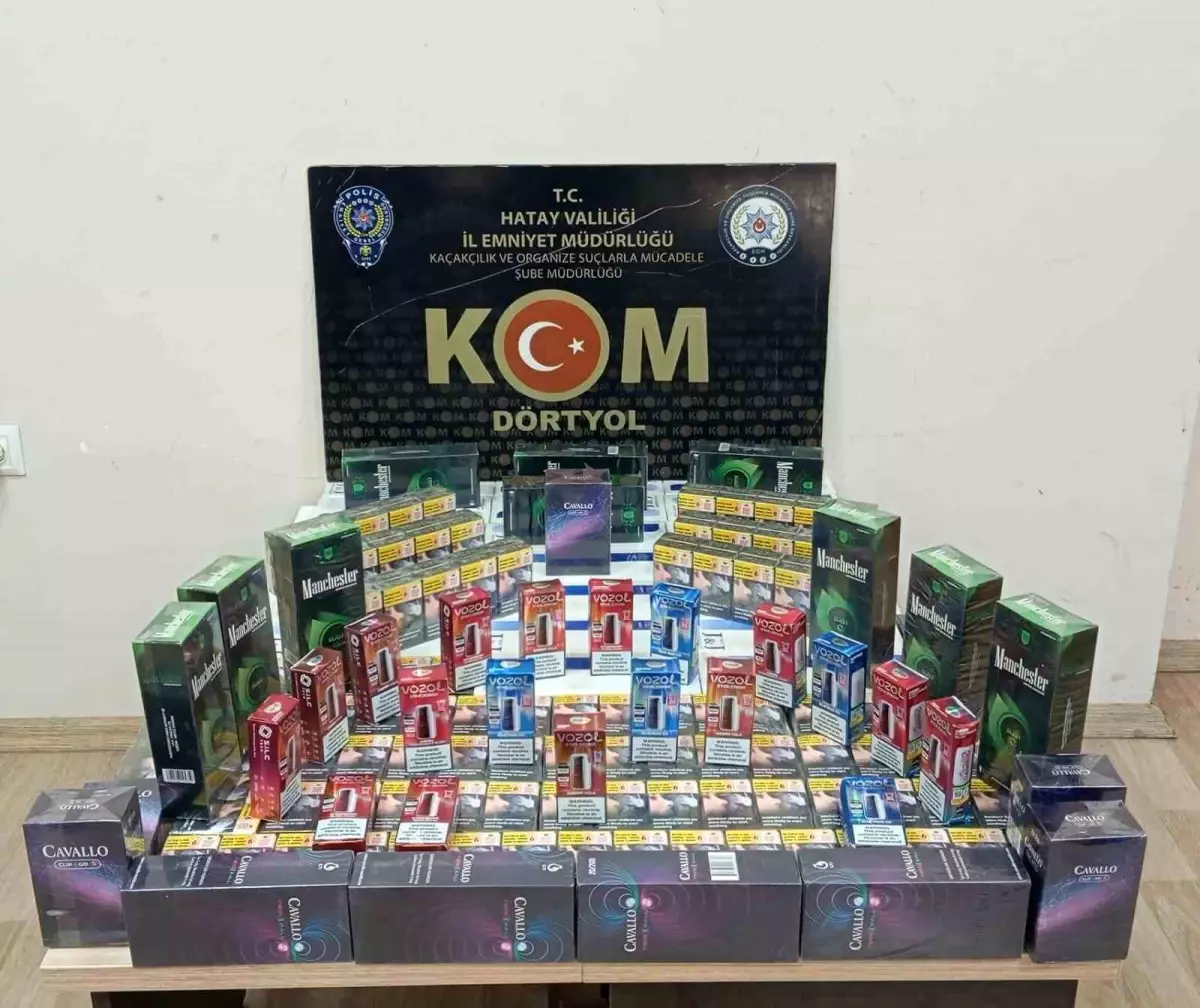 Hatay'da Sahte İçki ve Kaçakçılık Operasyonu: 1510 Litre İçki Ele Geçirildi