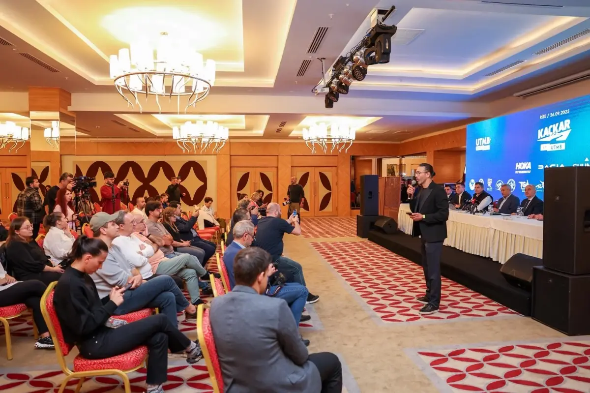 Rize'de Dünyanın En Prestijli Ultra Dağ Maratonu Lansmanı Yapıldı