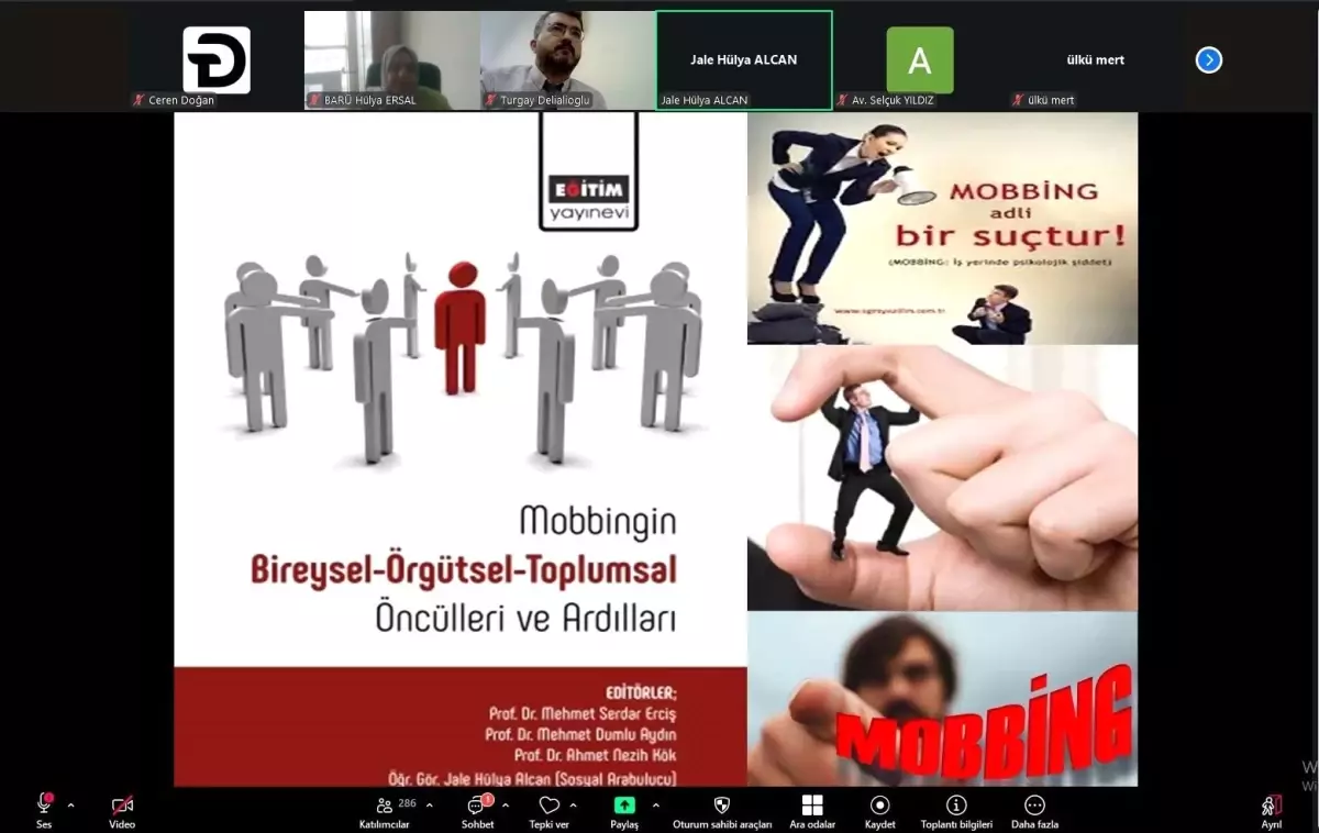 Bartın Üniversitesi'nde Mobbing Eğitimi Düzenlendi