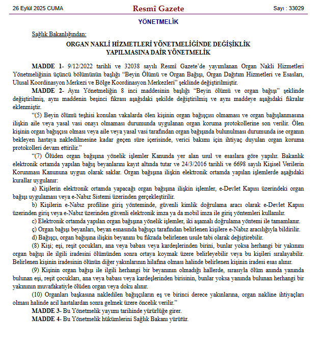 organ bagisinda yeni donem artik e devlet ve e 19088144 1873 m