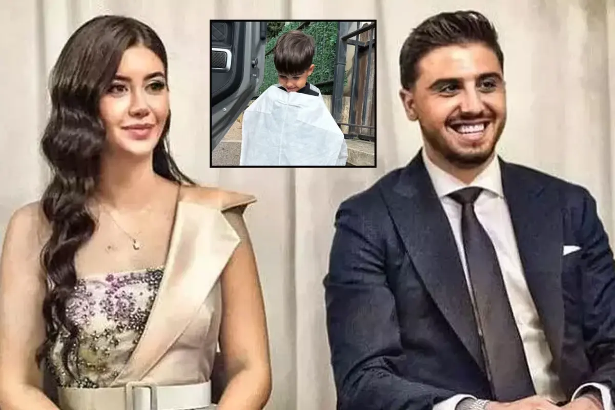 Ozan Tufan'ın oğlunun okula giderken giydiği kostüm bomba