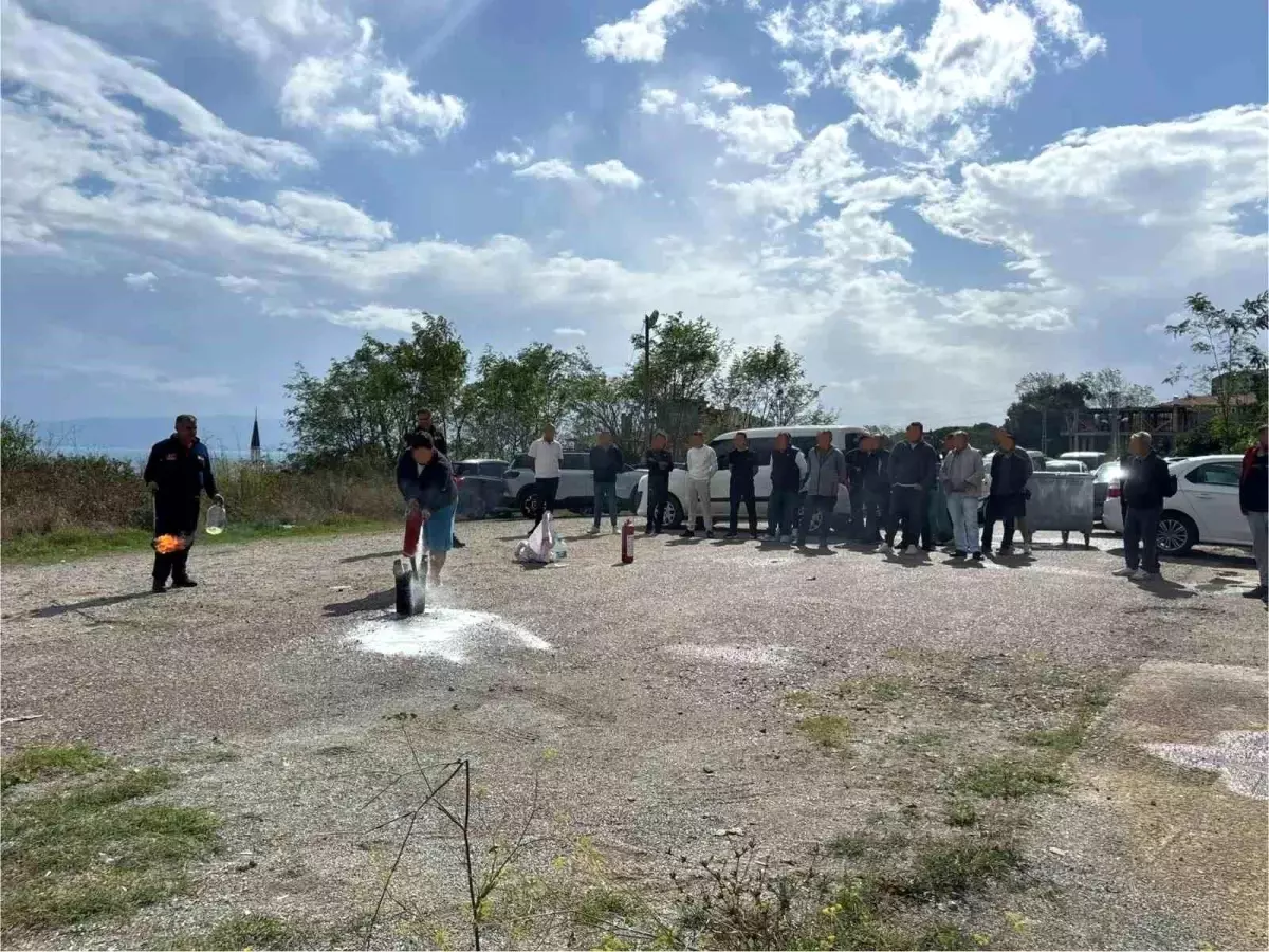 Sinop'ta Yangın Güvenliği Eğitimi Düzenlendi