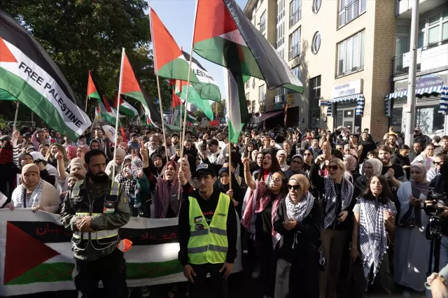 A massive march of 100,000 people for Palestine in Germany! The police intervention was harsh