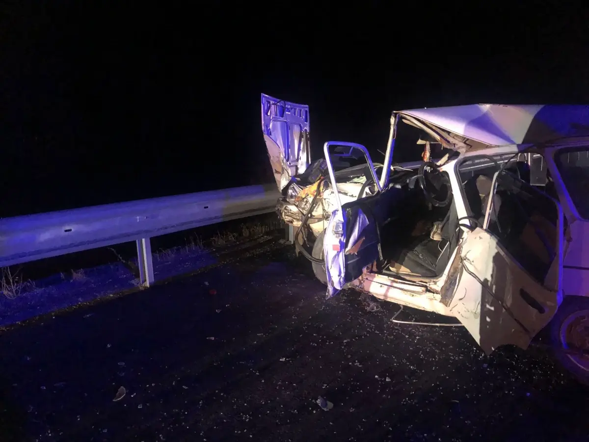 Amasya'da TIR ile otomobil çarpıştı: 1 ölü