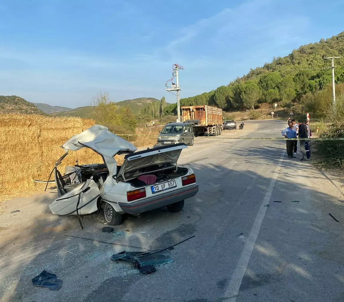 Balıkesir'de Feci Kaza: Sürücü Hayatını Kaybetti