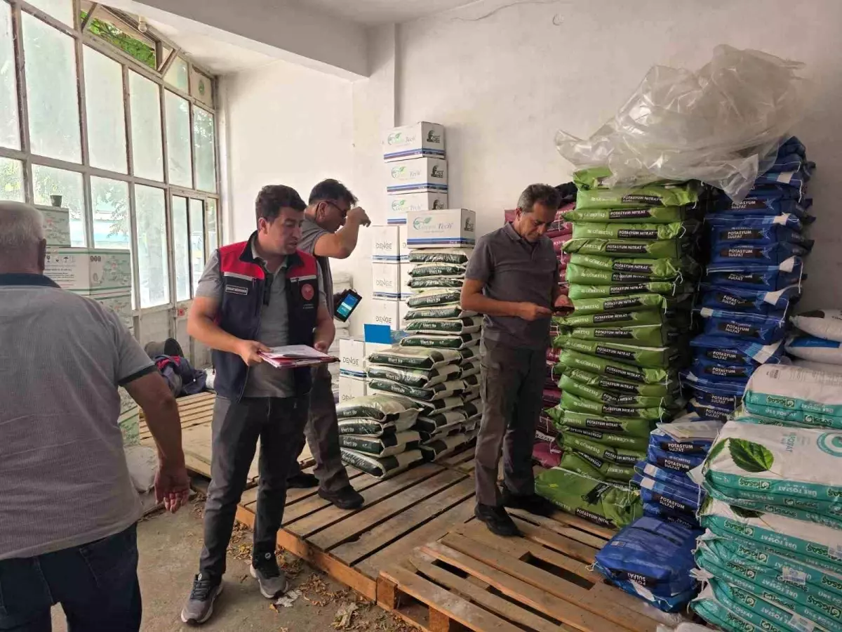 Çanakkale'de Gübre Denetimleri ile Haksız Rekabet Engelleniyor