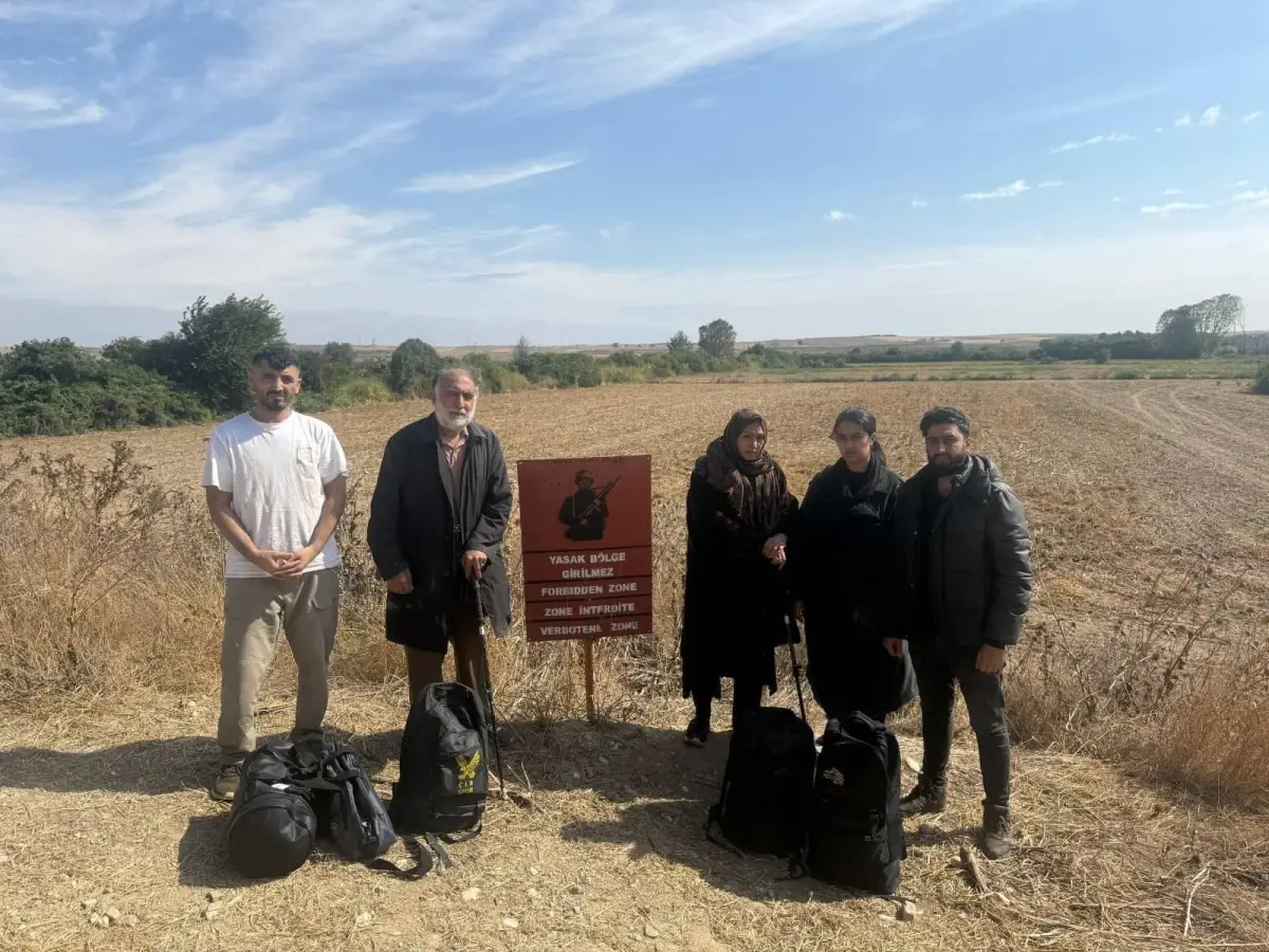 Edirne'de 5 Kaçak Göçmen Yakalandı