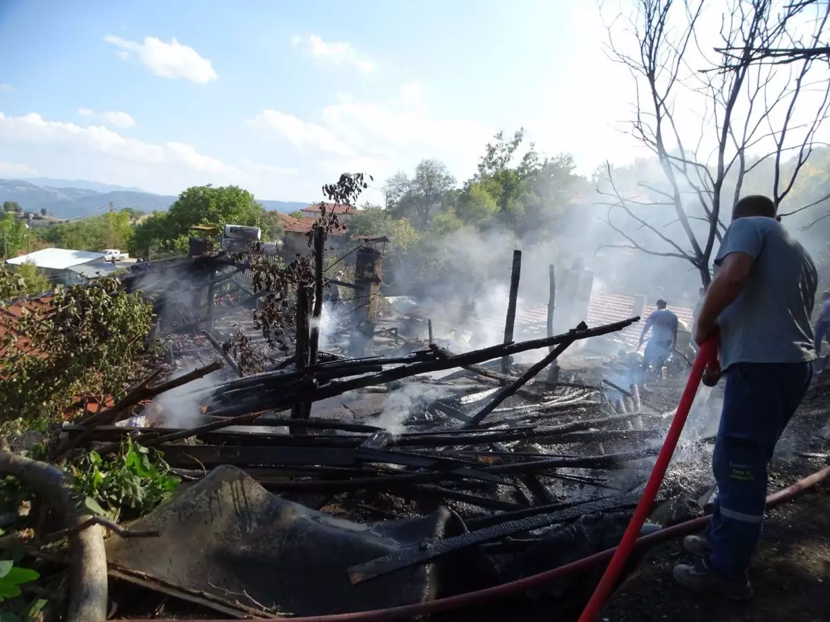 Kütahya'da Çıkan Yangın Ormana Sıçramadan Söndürüldü