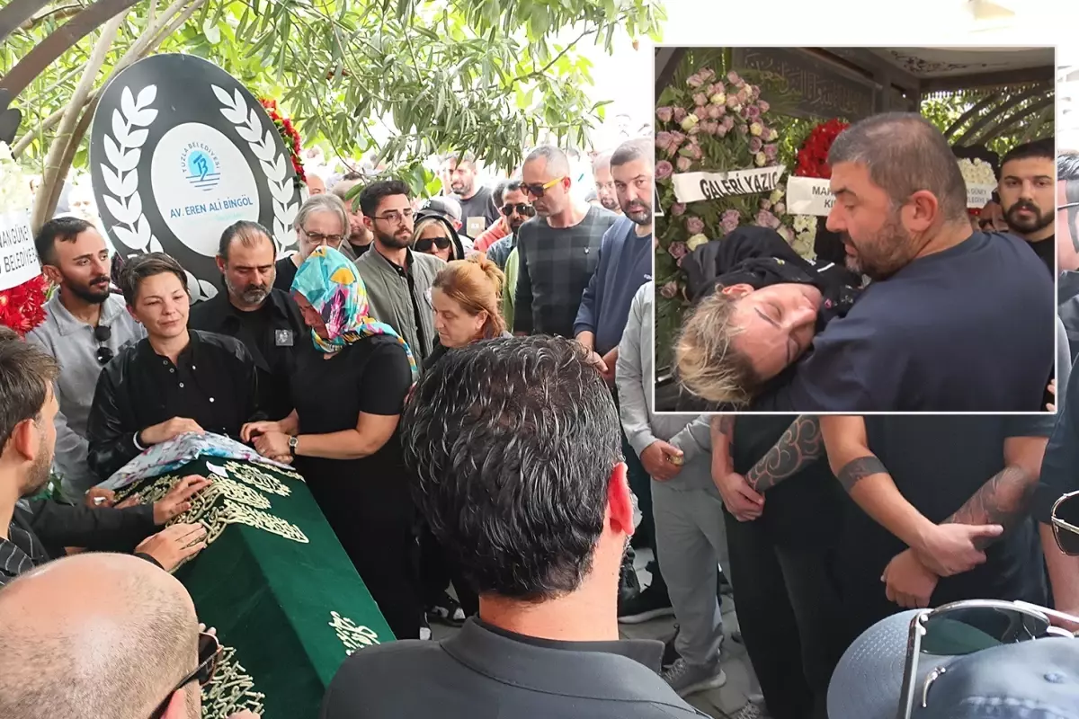 Güllü'nün cenazesinde büyük dram: Kızı tabut başında bayıldı