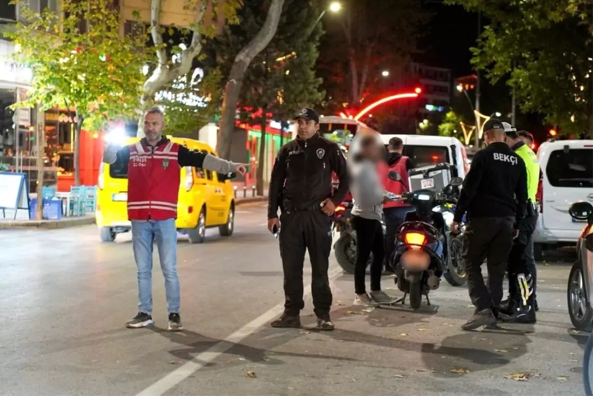 Isparta'da Motosiklet ve Motorlu Bisiklet Denetimleri