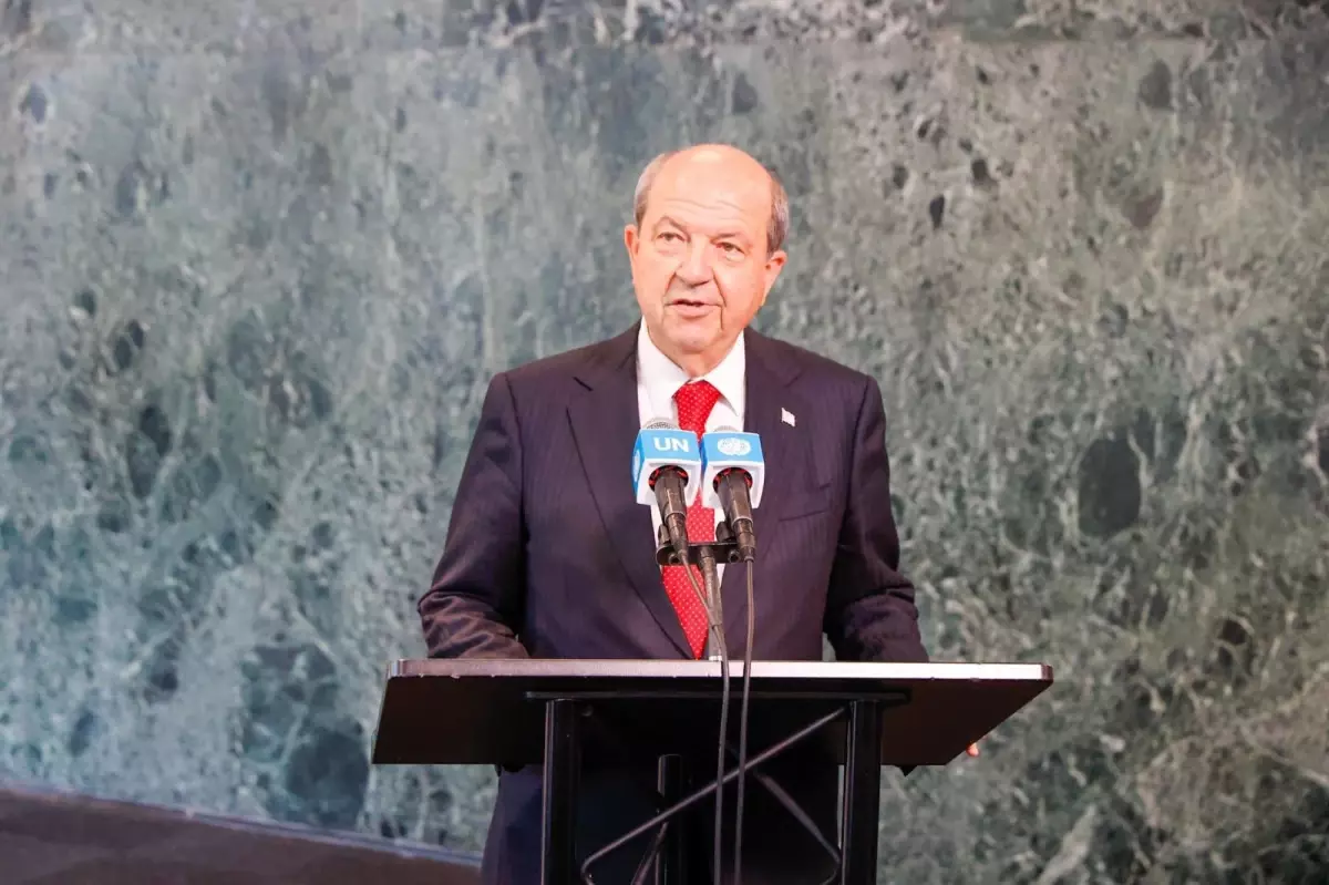 KKTC Cumhurbaşkanı Tatar: Kıbrıs'ın İki Halkının Acilen İş Birliği Kültürü Oluşturması Gerekiyor