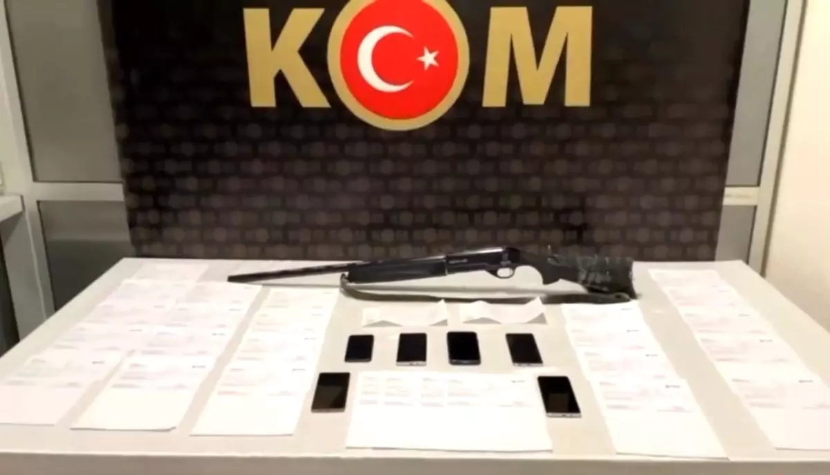 Kütahya'da Organize Suç Örgütüne Operasyon: 7 Gözaltı