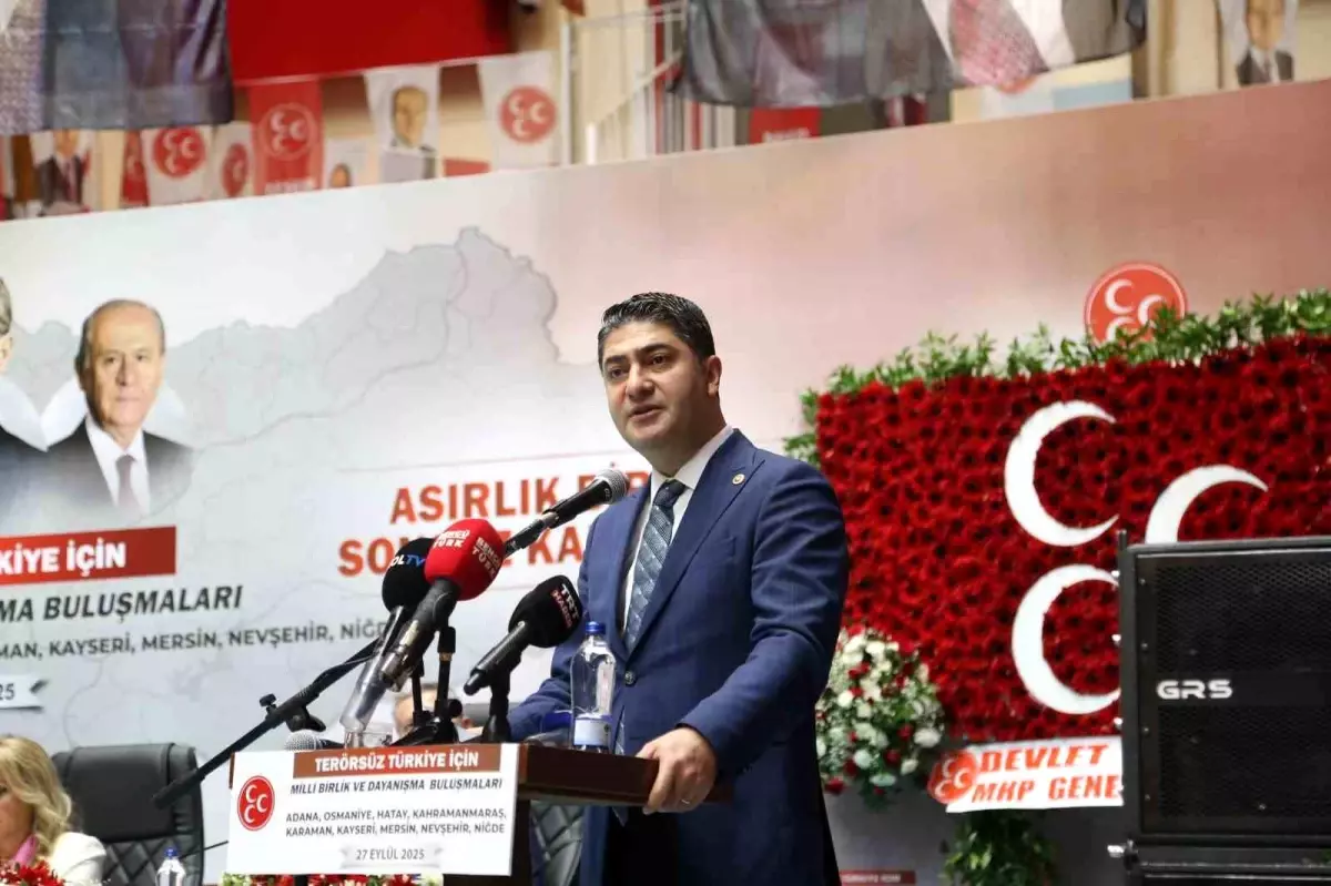 Özdemir: Terörsüz Türkiye Hedefimiz