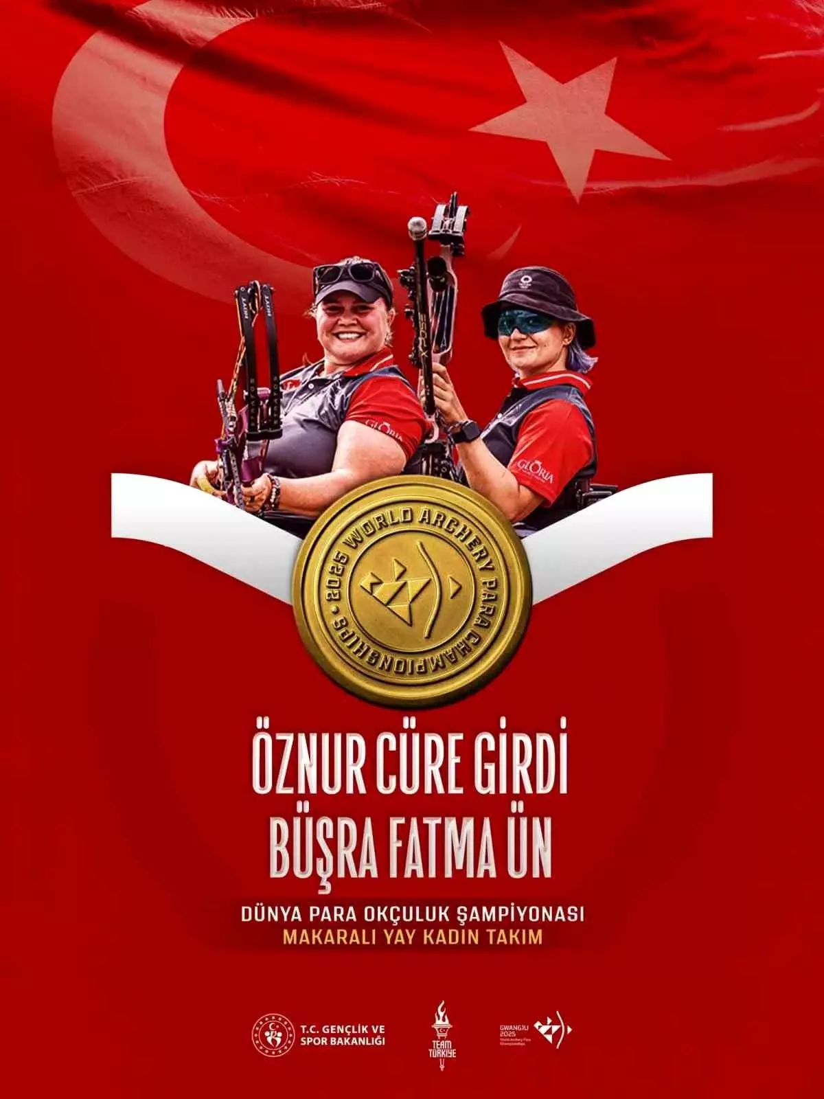 Makaralı Yay Kadın Takımı Dünya Şampiyonu