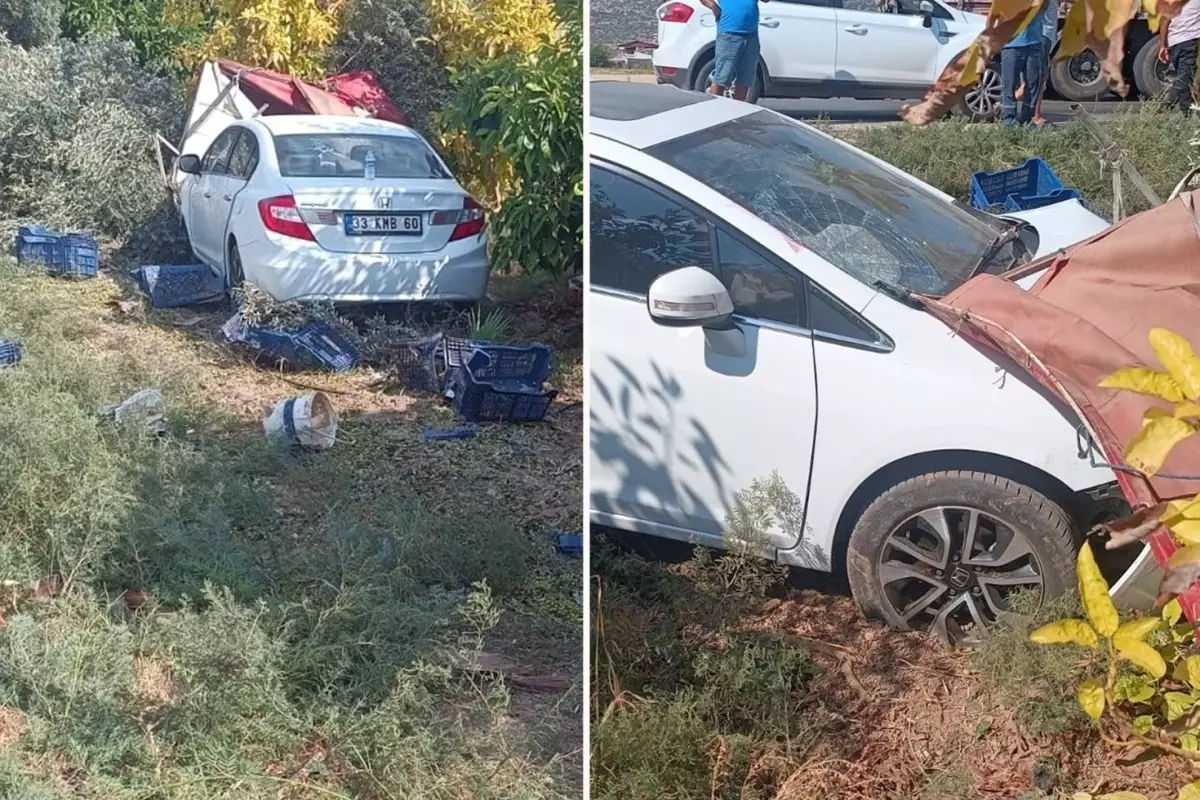 Otomobil, hasat yapan işçilere çarptı: 1 ölü, 3 yaralı